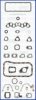 FIAT 5892422 Full Gasket Set, engine